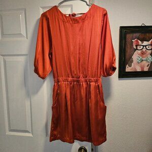 Orange Michael Kors mini dress